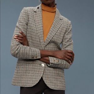 Wilfred houndstooth blazer